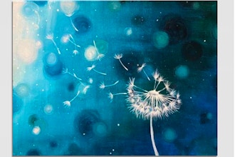 Paint Nite: Bokeh Dandelion